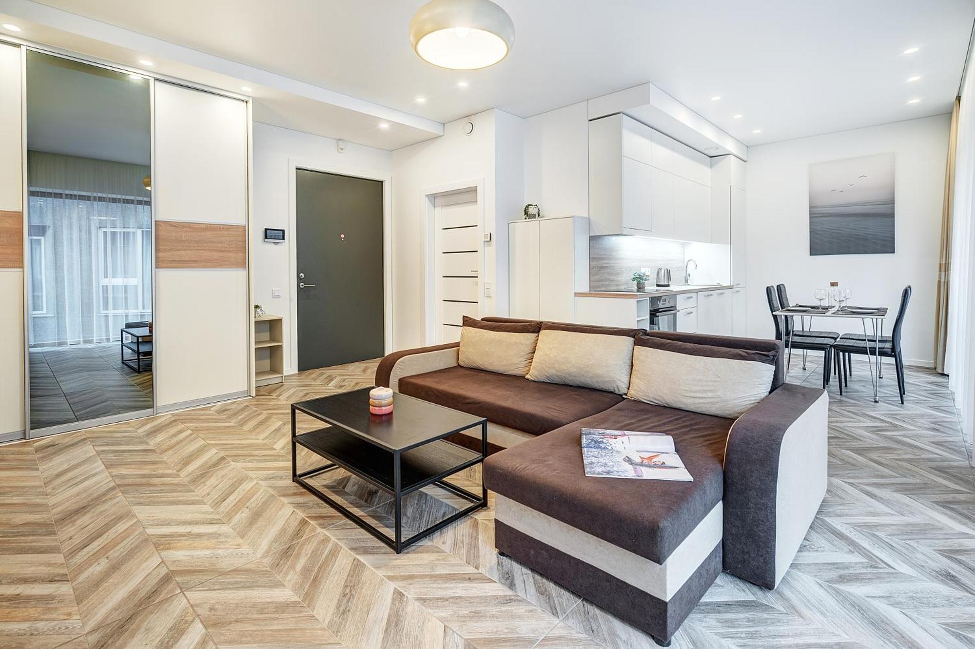 Cohost I New Basteja Life Apartments W-Garage Prkg & Self Check-In Vilna Habitación foto